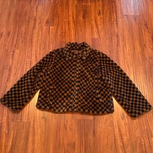 Vici Completely Checked Out
Pocketed Faux Fur Jacket